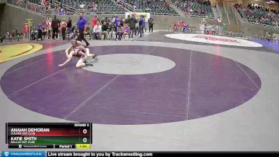 106 lbs Round 3 - Katie Smith, Dallas Mat Club vs Anaiah Demoran, Culver Mat Club