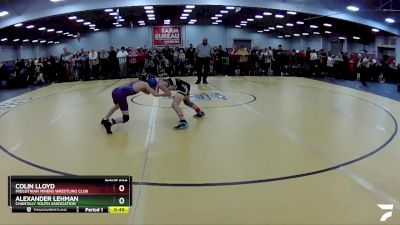 63 lbs Cons. Round 3 - Alexander Lehman, Chantilly Youth Association vs Colin Lloyd, Midlothian Miners Wrestling Club