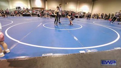 67 lbs Rr Rnd 3 - Cooper Howell, Poteau Youth Wrestling Academy vs Landon Wilbur, Predator Wrestling