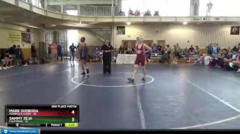 136 lbs 2nd Place Match (8 Team) - Mark Svoboda, Minnesota Storm vs Sammy Seja, California