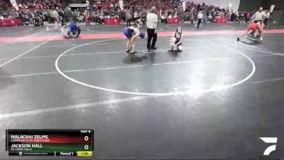 165 lbs Cons. Round 4 - Malachai Zelms, Chippewa Elite Wrestling vs Jackson Hall, St. Croix Falls