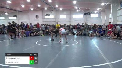 120 lbs Pools - Dylan Newman, Lumberyard (NY) vs Santana Ramon, Michigan Mayhem