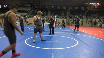 285 lbs 3rd Place - Malaki Avendano, Lawton vs Keith Burk, Ironman Wrestling