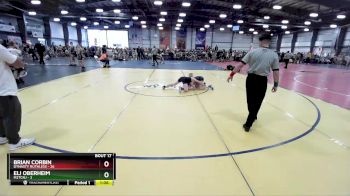 80 lbs Rd# 8- 12:30pm Saturday Final Pool - Eli Oberheim, M2TCNJ vs Brian Corbin, Dynasty Ruthless