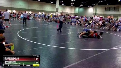 182 lbs Round 2 (16 Team) - Bryan Gari, Brevard FCA- Island Style vs Bluny Davilma, Eagle Empire Black