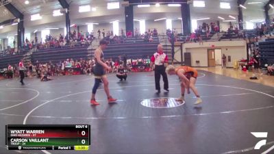 170 lbs Semis & 1st Wrestleback (8 Team) - Carson Vaillant, Troup vs Wyatt Warren, Ohio Hazards