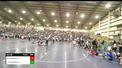 115 lbs 1st Place Match - Kingston Stroshine, Sons Of Atlas vs Blu Stephens, Sanderson Wrestling Academy