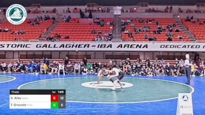 126 lbs Final - Kaiden Ailey, Blackwell vs Triston Grounds, Tuttle