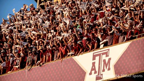 Aggies, Gators split SEC showdown in dual meet