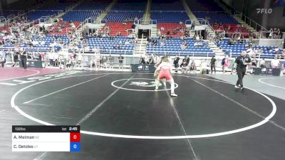 132 lbs Rnd Of 32 - Ann Marie Meiman, Nebraska vs Celeste Detoles, Utah