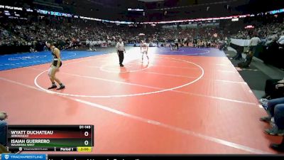 D1-145 lbs Quarterfinal - Isaiah Guerrero, Waukesha West vs Wyatt Duchateau, Arrowhead