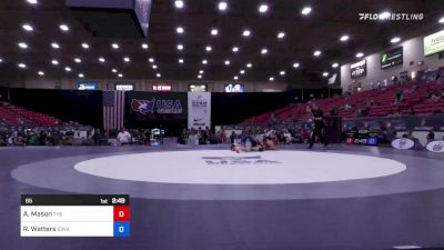 65 lbs Consi Of 8 #2 - Alioz Mason, The Factory Wrestling Club vs Rachel Watters, Iowa