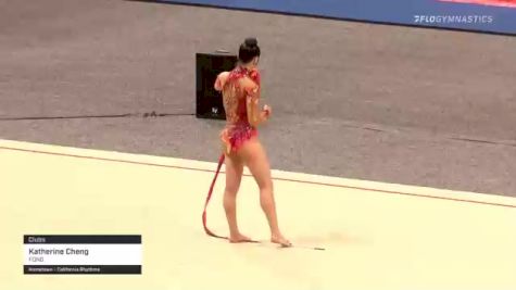 Katherine Cheng - Ribbon, FOND - 2021 USA Gymnastics Championships