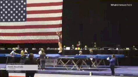 Alexis Boudreau - Individual Trampoline, Let It Shine - 2021 USA Gymnastics Championships