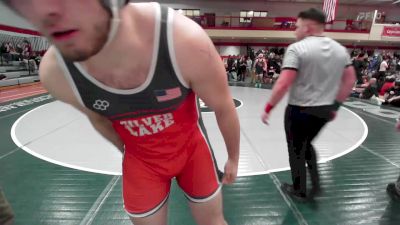 220 lbs Round Of 16 - Ben Carroll, Silver Lake vs Gabriel Spanks, North Andover