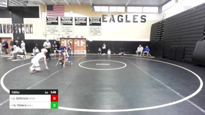 138 lbs Round Of 16 - Jesse Defonce, Danbury vs Blake Peters, Hall