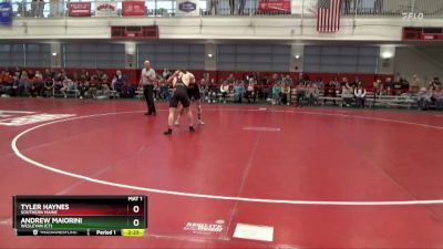 165 lbs Cons. Round 3 - Tyler Haynes, Southern Maine vs Andrew Maiorini, Wesleyan (CT)