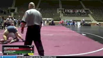 285 lbs 1st Place Match - Steven Flagg, Smiths Station Hs vs Johnathan Keers, Foley