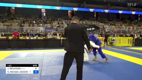 JACKSON MCVICKER vs DWAYNE MICHAEL GOODING 2024 Pan Jiu Jitsu IBJJF Championship