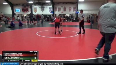 6 lbs Round 4 - Christian Delaney, Fort Madison Wrestling Club vs Kade Cresswell, Fort Madison Wrestling Club