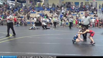 60 lbs Semifinal - Korbin Kiessling, Rampage vs James Norman, Mavericks