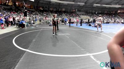 70 lbs Consi Of 16 #2 - Maddox Love, Standfast vs Cayden Crawford, Pawhuska Elks Takedown