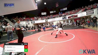 88 lbs Quarterfinal - Gavin Newton, Teknique Wrestling vs Fisher Hutchins, Salina Wrestling Club