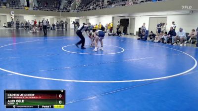 125 lbs Finals (8 Team) - Alex Ogle, HLWW vs Carter Ahrendt, UNC (United North Central)