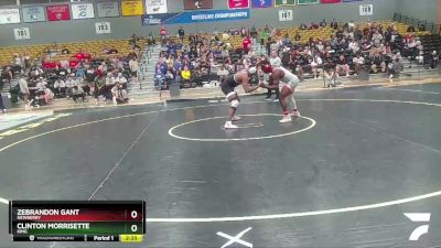 184 lbs Quarterfinal - Clinton Morrisette, King vs ZeBrandon Gant, Newberry