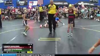 52 lbs Round 1 (6 Team) - Grayden Schloemann, Team Gotcha vs Lennox Shoulders, Combative Sports Athletic Center