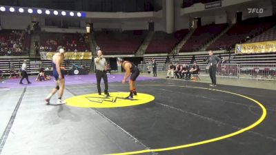 197 lbs Consi Of 16 #1 - Tyler Meza, California State - Northridge vs Rich Conte, Yale