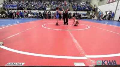 46 lbs Semifinal - Jaxon Ditmore, Dark Cloud Wrestling Club vs Johnny Weisinger, Wyandotte Youth Wrestling