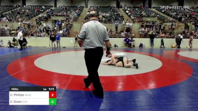 115 lbs Semifinal - Christopher Phillips, Woodshed Wrestling vs Carter Dixon, Icon Wrestling