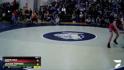 132 lbs Champ. Round 1 - Jackson Stephens, Padua Franciscan vs Austin Ogle, Revere