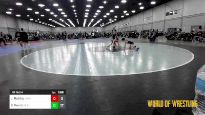 76 lbs Rr Rnd 4 - Jai Robins, COWBOYS 12U vs Blaze Burch, Oklahoma Elite 12U