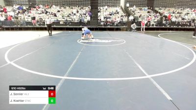 121C-HS2 lbs Semifinal - Josh Semler, Yale Street vs Jack Koehler, Shore Thing WC