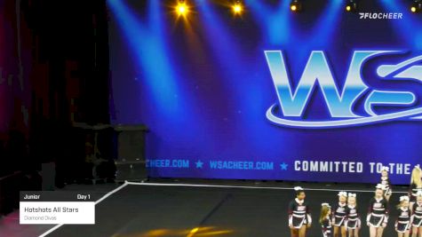 Hotshots All Stars - Diamond Divas [2022 Junior Day 1] 2022 WSA Grand Nationals