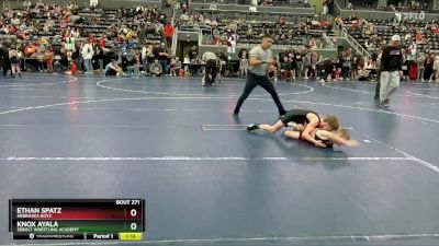 70 lbs Round 3 - Ethan Spatz, Nebraska Boyz vs Knox Ayala, Sebolt Wrestling Academy