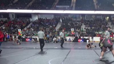 200 lbs Quarterfinal - Layton Roberts, Bulldog vs Jaci Burnett, Turner Wrestling Club