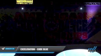 Exceleration - Code Blue [2021 L3 Senior - D2 - Small Day 2] 2021 The American Celebration DI & DII