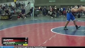 285 lbs Quarters & 1st Wb (16 Team) - Joe Dreisbach, Lourdes vs Carlos Figueroa, Lindsey Wilson (Ky.)