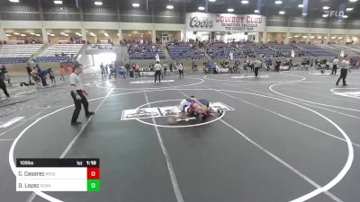 109 lbs Rr Rnd 3 - Christian Casarez, Wesley WC vs Deven Lopez, Duran Elite