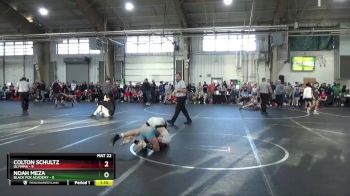 88 lbs Round 1 - Noah Meza, Black Fox Academy vs Colton Schultz, Olympia