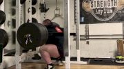 Eddie Hall Safety Bar Squats 350kg/771lb For A Triple