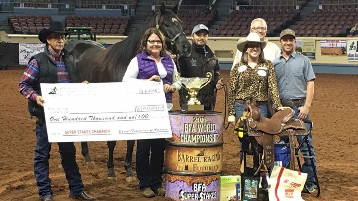 Lacey Harmon's Win at BFA SuperStakes Was a Family Affair
