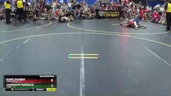 91 lbs Quarterfinals (8 Team) - Harrison Murdock, POWA vs Kane Dauber, Team Gotcha