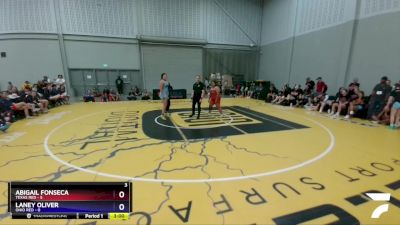 180 lbs Semis & 3rd Wb (16 Team) - Abigail Fonseca, Texas Red vs Laney Oliver, Ohio Red