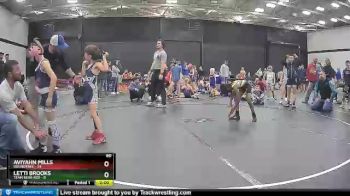 60 lbs Letti Brooks, Team Bear Red vs Aviyahn Mills, Roundtree