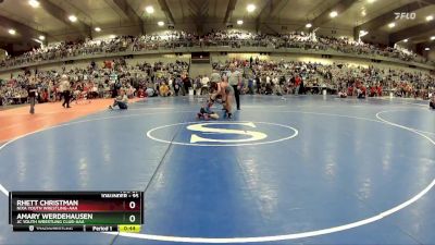 95 lbs Cons. Round 2 - Amary Werdehausen, JC Youth Wrestling Club-AAA  vs Rhett Christman, Nixa Youth Wrestling-AAA 