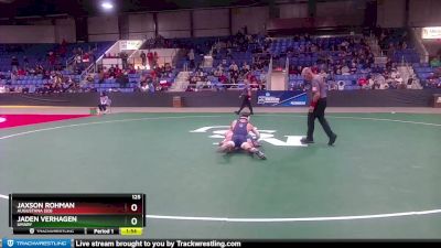 125 lbs Semifinal - Jaxson Rohman, Augustana (SD) vs Jaden Verhagen, UMary